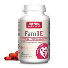 Jarrow Formulas Famil-E - Promotes Heart & Cardiovascular Health - Contains All Eight Members of Th
