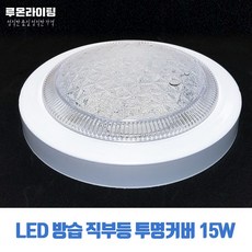 욕실등투명방습직부