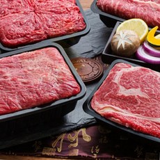 GOS 대관령한우 럭셔리 2호 2.4KG 한우구이세트, 1개