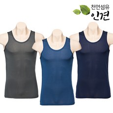 이라인 인견 남성 런닝 3종세트 1101 (~105호)
