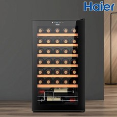 하이얼 와인셀러 냉장고 34병 터치컨트롤 HWC85MDB_방문설치, 한개옵션0