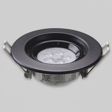 LED 할로겐 전구일체형 (계단형) 5W 블랙 전구 75파이 mr16led led할로겐 led할로겐램프 ledpar30 l, 1, 본상품선택