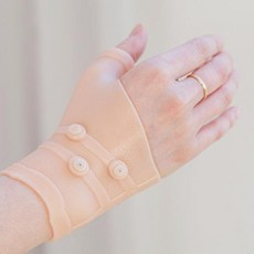 달리 인증받은 안전한 지압자석 실리콘 손목 보호대 6구, 2개