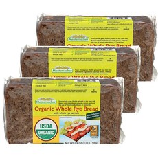 메스테마허 홀 라이 브레드, 500g, 3개
