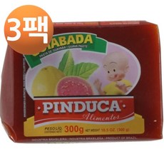 GOIABADA 구아바 페이스트 PINDUCA 300g, 3팩