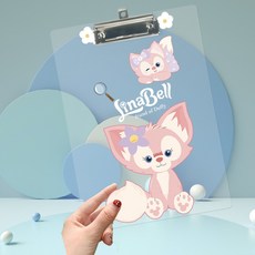 산리오아크릴클립보드