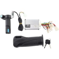 스로틀 그립 플라스틱 소재 모터 속도 조절기 1000W 36V48V 브러시드 모터Ebike용, 36V 1000W