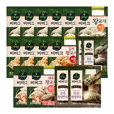 CJ비비고 비비고새우왕교자 비비고김치왕교자 아이간식, 왕교자6 김치왕교자4 고기2 한섬2 새우2
