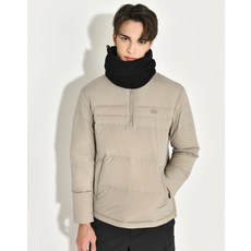 23FW 베이지 경량 구스다운 아노락 HUJU3D762I4