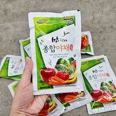  사과 당근 양배추 주스 즙 50개 100ml 