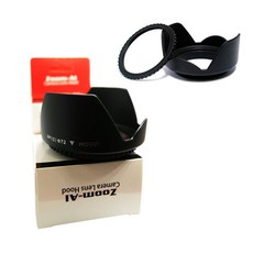 플레어 고스트방지 후드조절링 캐논후드 니콘후드 소니후드, 꽃무늬후드 58mm, 1개