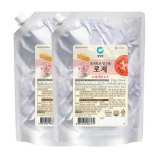 청정원 로제 스파게티소스, 2개, 2kg