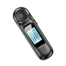 디지털 알코올 테스터 전문 자동 호흡 테스터 LED 디스플레이 휴대용 USB 충전식 음주 측정기 알코올 테스트 도구, 1개