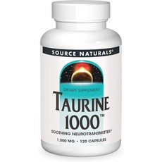 소스 내추럴스 타우린 1000mg 120캡슐, 240정, 1개