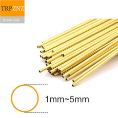 sus파이프 H65 모세관 황동 튜브 0.8mm 1mm 1.2mm 2mm H59 경질 스트레이트 미세관 파이프 얇은 벽 0.2 0.25mm, [04] NJ OD1 ID0.4mm, [01] 245m, 1개