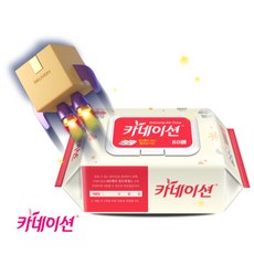 카네이션 성인기저귀 1BOX, 16. 엠보싱 물티슈 80매X20팩