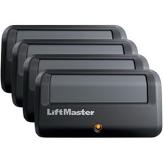 LiftMaster 리프트마스터 891LM 보안+ 2.0 1버튼 게이트 오퍼레이터 리모컨 바이저 클립 포함 - 4팩, LiftMaster 리프트마스터 891LM 보안+ 2.