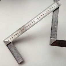 300mm 조정 가능한 엔지니어 조합 시도 사각형 세트 직각 눈금자 스테인레스 스틸 다기능 측정 도구, 1개