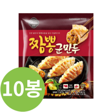 최신제조 제품 신세계푸드 올반 짬봉군만두 1kg 불맛 찜 구운 에어프라이 만두 야식 매콤한 간식 저녁 점시 메뉴추천 홈쇼핑동일상품, 10개, 1.05kg