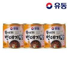 [유동] 뚝배기 번데기탕 구수한 맛, 3개, 280g