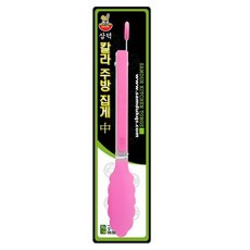 삼덕 칼라주방집게 중 250mm, 핑크, 7개