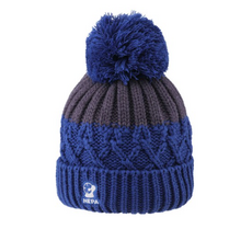 파란색방울비니