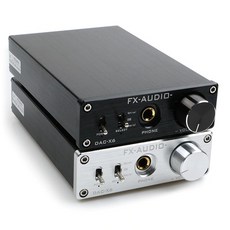 해외 새로운 FX-AUDIO DAC-X6 미니 hifi 2.0 디지털 오디오 디코더 dac 입력 usb동축광 출력 rca증폭기 24, Black with RCA cable[4]_CHINA, Black with RCA cable[4]_CHINA