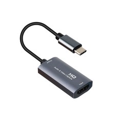 Coms HDMI C타입 USB 캡쳐 (노트북 데스크탑 지원)