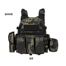 전술 위장 방탄복외형 서바이벌용 조끼