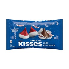 KISSES 키세스 산타모자 밀크초콜릿 크리스마스 Santa Hat 286g 6팩, 6개