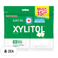 롯데자일리톨 오리지날 껌, 2개, 115g