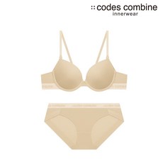 [백화점매장정품] 코데즈컴바인이너웨어 여성 속옷 세트 스킨 브라세트CDWBR361SK+CDWBP361SK