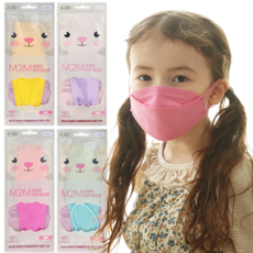 컬러마스크 엠투엠 초소형마스크 1장 유아용 어린이 유아 아동 키즈 소형 파스텔 KC인증, 소형 Pink (1매)