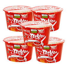 칠갑농산 매운국물 떡볶이 292g x5개, 5개