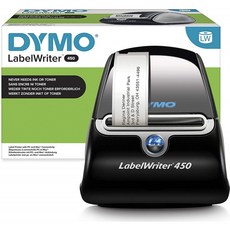 영국직배송 DYMO LabelWriter 450 열 라벨 프린터 분당 51LW 라벨 인쇄, 단일옵션