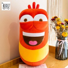 옐로우 대형 인형 귀여운 라바 레드 애착, 레드 6인치-13cm, 정품수권(배송운임보험)