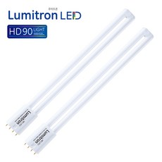 루미트론 HD LED FPL 형광등 28W (형광등교체 FPL45W55W 대체) 2개입, 주광색, 2개