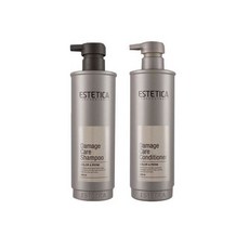 에스테티카 데미지 케어 샴푸 1000ml 컨디셔너1000ml 염색 웨이브 모발용 산성샴푸