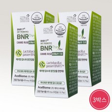 비에날씬 프로 다이어트 모유유래 BNR17 유산균 3개월분 50대 60대, 30정