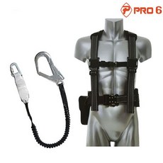 [YC18] PRO6 TA-014(S) 에이스 산업용 상체식 안전벨트 _C85D0 W661DCD