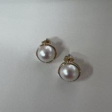 반구진주귀걸이