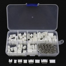 XH254 2p 3p 4p 5 핀 254mm 피치 터미널 키트/하우징/핀 헤더 JST 커넥터 와이어 커넥터 TJC3 Dupont Diy Electronic Set, 단일옵션선택개