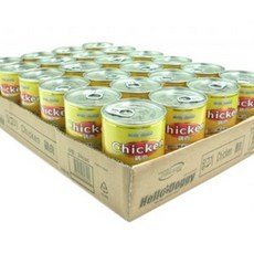  통조림 애견간식 애견캔 헬로도기 강아지간식 강아지통조림 애견통조림 강아지캔 닭고기 24개 2박스 400G, 상세페이지 참조 
