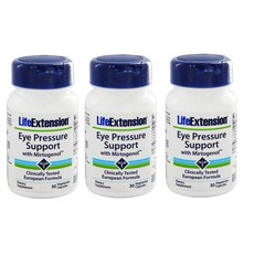 Life Extension Eye Pressure Support with Mirtogenol 라이프익스텐션 안압 미르토제놀 30캡슐 3통