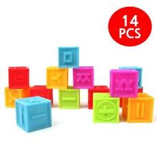 (착한+가격)_키움 한글 소프트블록 - 14PCS 한글 교육 학습 장난감_(AN4116+99097)