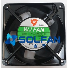 솔팬 WJ12038A2HBT-30 AC220V 냉각팬 / WJ팬 / 120MM x 38MM 사이즈 / 중국제 / 3000RPM, WJ1238A2HBT ACFAN 220v WJ팬 - cpui5