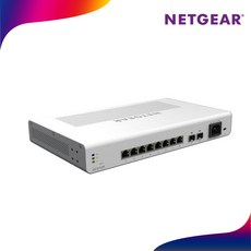 넷기어 GC510P 기가비트 8포트 스위칭허브 + 2SFP Insight Smart Managed Cloud POE+ Switch (134W)