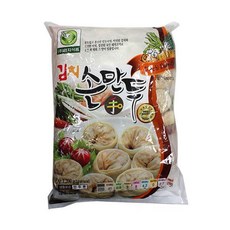 밀라노줌 (무)냉동엄지 김치손만두1200gX10개, 1
