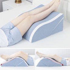 누워서 잠자리 매트리스 크랙 다리 들어...