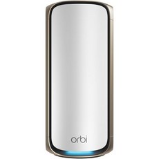 NETGEAR Orbi Quad-Band WiFi 6E 라우터(RBRE960) 10Gbps 속도 커버리지 최대 3 000제곱피트 200개의 장치 10기가 인터넷 포트, WiFi 7 | BE27000 - rbre960